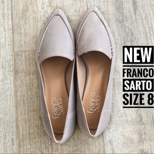 Franco Sarto Starland Point-Toe Leather Slip-On